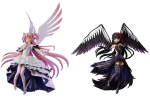 Puella Magi Madoka Magica the Movie Rebellion Story EVOLVE Ultimate Madoka Devil Homura Kujukeste Komplekt [Uus V&auml;ljaanne] & 2-osaline valge