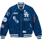 New Era Alpha Industriesi koost&ouml;&ouml; FW25 Alpha M Jakk 2440 Losdod Lrywhi MLB Los Angeles Dodgers L&uuml;hike L&otilde;tv K&uuml;ljelt lukuga Pikkade varrukatega Jakk 60684055 M