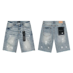 Trendikas br&auml;nd PURPLE BRAND JEANS Euroopa ja Ameerika high street laiad mitmek&uuml;lgsed teksap&uuml;ksid l&uuml;hikesed meestele ja naistele 32 gray