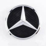 3D Iluv&otilde;re T&auml;helogo Embleem M&auml;rk Mercedes-Benzile Esipaneeli embleem C-klass W206 W253 GLC GLE V W204 W205 W213 W166 W176 BA1 GLS-166 2015-2019 white