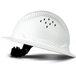 Ameerika SAFEBUILDER purunemiskindel lai &auml;&auml;rtega kaitsekiiver p&auml;ikesekaitsega 53-63cm white