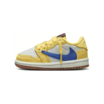 Jordan 1 Retro Low OG SP Travis Scott Canary TD DZ5908-700 26 kollane