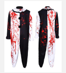 Kloun Arti Cosplay Film Terrifier 2 Kloun Arti Cosplay Kost&uuml;&uuml;m Kombinesoon Mask Halloweeni Kost&uuml;&uuml;mid Mask Meestele Naistele 6T pruun