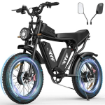 Elektriline jalgratas - YVY Q20 PRO - Kahekordne mootor 2000W - Kahekordne aku 52V 40Ah - Kiirus 55 km/h