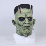 Halloweeni Lateksist T&auml;ispea Mask &Otilde;uduskoletise Peakate Cosplay Mask Maskeraadipeo Lavastuslik Etendus T&auml;iskasvanu Hirmutav Kost&uuml;&uuml;mi Rekvisiit black