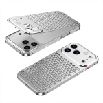 iPhone 18 Pro/Pro Max Aroomiteraapia Soojuseraldus Metallist Kl&otilde;psatav &Uuml;mbris iPhone 17 Pro Max white