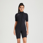 3mm neopreenist l&uuml;hikeste varrukatega l&uuml;hikeste p&uuml;kstega m&auml;rg&uuml;likond meestele ja naistele snorkelingiks, sukeldumiseks, surfamiseks, meduusikaitseks 4XL brown