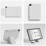 ZOYU Nutikas klappkaas iPadile A16 11. p&otilde;lvkonna iPad Air 11 Funda iPad Pro 13 12.9 4/5/6. p&otilde;lvkonna Mini 8.3 A17 Pro Magnetiline Capa iPad Mini 6 8.3 2021 hall