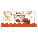 Kinder Country piima&scaron;okolaad piimat&auml;idise ja teraviljadega 94 g (4 t&uuml;kki)