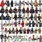 MOC Star Wars ehitusklotside figuuride t&auml;iskomplekt, v&auml;ikeste osakestega kokkupandav m&auml;nguasi, loominguline ehituskomplekt kotis