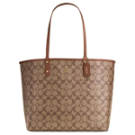 COACH City PVC kott-kott, Ostukott, Kombikott, K&auml;ekott, &Otilde;lakott Suur Naiste Pruun (Unisex) &Otilde;lakotid 36658 IME74 Size: one size Package: 1 brown
