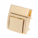 Moodne riistvara rahakott Keerduv lukk metallist koti jaoks K&auml;ekott P&ouml;&ouml;ratavad lukud DIY lukk