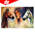 Hobune teemanttikandid 5D DIY teemantmaal ristpistes pilt t&auml;isring teemant 20X30