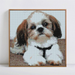 Teemantmaaling Loomade t&auml;is&uuml;mmargune mosaiik 5D DIY Ristpistes Teemanttikandid 30x30CM