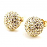 Les Tr&eacute;sors De Lily [J0191] - Boucles Plaqu&eacute; Or 'D&eacute;esse' kuld