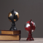 Vanaaegsed gloobuse kaunistused M&auml;nguasi Kingitus Mudel Miniatuur Kodukaunistus Retro Kaunistus must