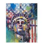 DIY teemantmosaiigist maastik n&auml;put&ouml;&ouml; t&auml;isruudu teemantmaal Vabadussammas ristpistes 20X30CM