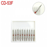 10 tk Dental Diamond Burs Drill Dia-purs for High Speed ​​Handpiece Fine FG 1,6 mm puurid Hambaravi materjal CD-53F