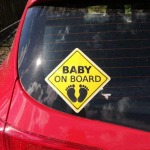 Auto v&auml;liskaunistused BABY ON ARD