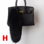 Charm Fashion Ripats V&otilde;tmehoidja Fluffy Fox Tail Karusnahast V&otilde;tmehoidja K&auml;ekott Aksessuaarid Ehted Kingitus 40cm H