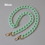 Moodne naiste kott aksessuaariosad valge punane lilla roheline komm akr&uuml;&uuml;lvaigust kett Armas rihm Naiste &otilde;lg armas sidurikett 86CM roheline