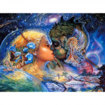 T&auml;ielik &uuml;mmargune teemantmaaling kasside ja p&auml;kapikute kunst Rhinestonest loomade kassipildid kodukaunistus 5D teemanttikandid Round 20x30cm valge