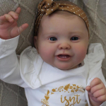 BZDOLL Realistic 60cm 3D v&auml;rvitud nahk veeni silikooniga Reborn Baby Doll M&auml;nguasi T&uuml;drukule Suures Suurus Rasvast riidest Keha V&auml;ikelapsele Bebe Kid S&uuml;nnip&auml;evakingitus 60cm