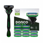 Dorco Pace6 raseerimismasin 1 k&auml;epide + 11 padrunit