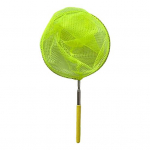 with Handle Catching Net Ergonomic Design Butterfly Cage Bright-colored Telescopic oranž
