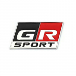 Autokleebise logo 3D metallist m&auml;rgistuse embleemi m&auml;rgi kleebised GR Sport C-HR RAV4 Avensis Prado Priuse autotarvikutele