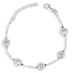 Les Tr&eacute;sors De Lily [R7197] &ndash; h&otilde;bedane k&auml;ev&otilde;ru  Cl&eacute;opatra  (roodiumiga kaetud) - 8 mm h&otilde;be