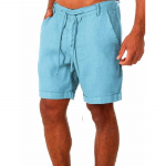 Uued meeste puuvillased linased l&uuml;hikesed p&uuml;ksid meeste suvised hingavad &uuml;hev&auml;rvilised linasest p&uuml;ksid Fitness t&auml;navar&otilde;ivad S-3XL XXXL