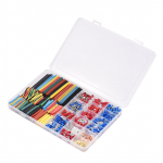 678 tk klemmid ja termokahanevate torude komplekt auto kaabli juhtmete elektrikomplekt 350 tk klemmid pistikud + mitmev&auml;rviline