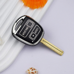 2 3 nupuga TPU korpuse kate auto v&otilde;tmehoidja jaoks Toyota Yaris Prado Tarago Camry Corolla jaoks Lexuse jaoks ES GS LS IS RX SC LX RX400h 2 Button key case