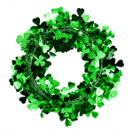 St. Patricku p&auml;eva Roheline p&auml;rga Iiri uks Kodu seinakaunistused Pidu Trifolium L-ucky Murup&auml;rja Festival Peokaunistus One Size