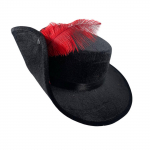 Kerge h&auml;rrasmeeste Fedora m&uuml;ts Halloweeni j&otilde;uludeks Hingav vintage m&uuml;ts vabaaja h&auml;rrasmeeste jazzide vildist m&uuml;ts must