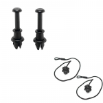 Tagumise pakiriiuli rihma pael Skoda Octavia Yeti Fabia Mk1 2 3 Superb 3t Mk23 Roomster Citigo Scala Rapid Spaceback jaoks 2X Rope 2X Clip