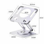 S&uuml;learvuti alus alumiiniumsulamist kokkupandav s&uuml;learvuti tahvelarvuti alus Macbook s&uuml;learvuti kaasaskantava volditava hoidiku jahutusklambri tugi h&otilde;be