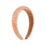 Naiste juuksen&otilde;el loominguline isikup&auml;rastatud s&auml;rav kilest peapael Mitmek&uuml;lgne v&auml;rviline t&uuml;drukute juuksepesupeakate One Size oranž