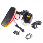 Universaalne 7-LED-i jalgrattaga jalgrattas&otilde;idu piduritule suunatule &ouml;&ouml;lamp