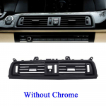 Armatuurlaua eesmine keskmine AC &otilde;hutusresti kate asendus BMW 5. seeria F10 F11 520i 523i 525i 528i 535i 64229166885 Without Chrome