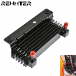 Mootorratta &otilde;lijahuti adapter Radiaator Veehoidla Harley Touring 2009-2016 Road King Road Electra Street Glide FLHR jaoks