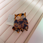 Loomingulised Kawaii loomakarvad k&uuml;&uuml;nised atsetaatkiust v&auml;rvilised hani pingviini papagoi linnu juukseklambrid naiste/t&uuml;drukute juuste aksessuaarid