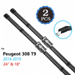 jaoks Peugeot 308 2007~ luukp&auml;ra SW CC T7 T9 klaasipuhasti hari Autotarvikud Kleebised Klaasipuhastid 2008 2013 2014 2014 - 2019 T9