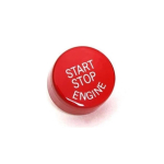 Car Engine Start Stop Push Button Switch Cover Fit For BMW X3 G01/ X4 G02 / 5 series G30/ 6 Series GT G32 punane