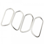 Color My Life 4 tk / komplekt auto sisemise ukse k&auml;epideme kausi &uuml;mmarguse viimistlusega Nissan Kicks 2017&ndash;2022 roostevabast terasest uksele must