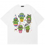 Armas multikas Cactus Unisex T-s&auml;rk M valge