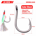 Merep&uuml;&uuml;gi konksud ogade ja raudplaatidega kalastamiseks. P&uuml;&uuml;givahendid on merevee korrosioonile vastupidavad. Paadi konksud 3/0 # (5 pieces/package) hall