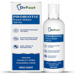 Dr Foot Probiotic Foot Odor Spray Helps to remove Feet For Soothes & Refreshes Feet 100ml valge