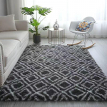 Pehme vaip kodu elutuppa kohev vaip paks voodituba sisekujundus Vaibad pehmed vaibad libisemisvastased p&otilde;randad sametmatt lipsu v&auml;rvimine 80*160cm